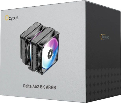 ����� ��� ���������� Ocypus Delta A62 BK ARGB Black 260W/ All Intel/ AMD AM*/ 2 fans / Screws