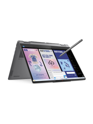������� Lenovo Yoga 7 2-in-1 14ILL10 OLED, 14" (2880x1800) OLED 120 ��/Intel Core Ultra 7 256V/16 �� LPDDR5X/512 �� SSD/Intel Arc Graphics/Windows 11 Home, ����� (83JQ00BLUE)