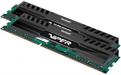 ����������� ������ 8Gb DDR-III 1600MHz Patriot Viper 3 Black Mamba (PV38G160C9K) (2x4Gb KIT)