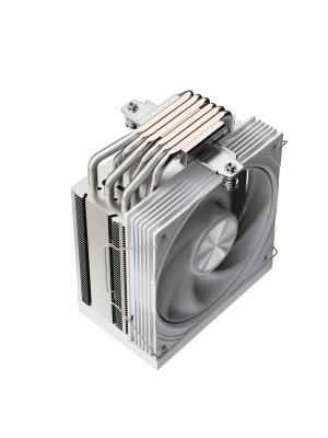 ����� 1STPLAYER FROST BITE FB12S-6 White / 6HPx6mm, single tower, 230W TDP, 1x120mm fan, 800-2300 RPM, 70.15 CFM, 34.8 dBA / FB12S-6-WH