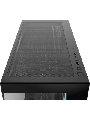 ������ Ocypus Gamma C52 BK ARGB, MATX, USB3.0*1+USB2.0*2, SIDE 2x120mm ARGB, REAR 1x120mm ARGB