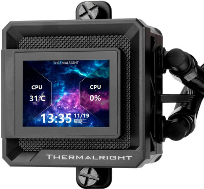 ��� Thermalright Frozen Warframe SE 360 ARGB Black V2 / 3x120mm ARGB PWM Fans (TRFWSE360ABV2)