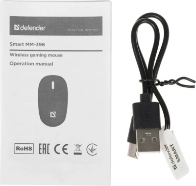 Defender ������������ ���������� ���� Smart MM-396 ���,3��,2.4G+BT,500���,1600dpi