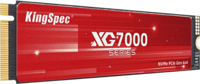 ���������� SSD 4TB KingSpec, M.2 2280, PCIe 4.0 x4 (XG7000-4TB)