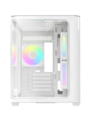 ������ Ocypus Iota C50 WH Curve ARGB Digital, MATX, Type-C*1, USB3.0*2, REAR 1x120mm ARGB, MB SIDE 2x120mm ARGB