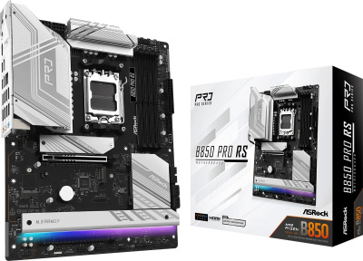 ����������� ����� ASRock B850 PRO RS, Socket AM5, AMD B850, ATX, Ret