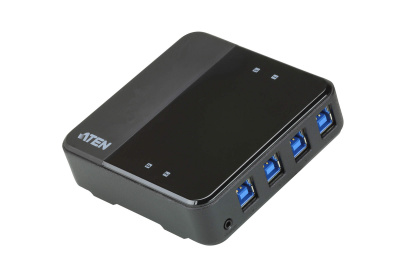 4-�������� USB 3.2 Gen1 ���������� ATEN US3344 � ��� ����������� ������������� 4-� ������������ ���������