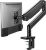 Кронштейн для мониторов Ultramounts UM730 черный 17"-45" макс.16кг крепление к столешнице поворот и наклон Кронштейн для мониторов Ultramounts UM730 черный 17"-45" макс.16кг крепление к столешнице поворот и наклон