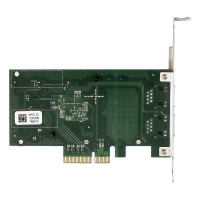 ������� ����� ExeGate EXE-I350-T2V2, 2xRJ-45, 1 ��/�, PCI-E x4, Retail EX292506RUS