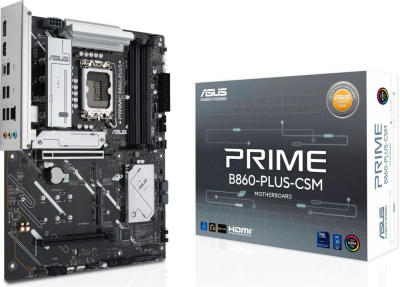 ����������� ����� ASUS PRIME B860-PLUS-CSM , Socket LGA 1851, Intel B860, ATX, Ret (90MB1KA0-M0EAYC)