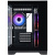 ������ 1STPLAYER MEGAVIEW MV5-TP ARGB Black / mATX / 3x120mm ARGB fans / MV5-TP-BK-2FC7R-1FC7