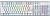 ���������� ������������ A4Tech Fstyler FS100 Neon Blue/White, ���� �������/�����
