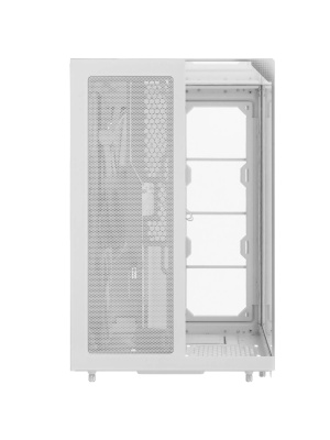 ������ Lian Li O11 Vision-M / White / 1 x 140mm PWM Fan / Mini-Tower, TG / G99.O11VMW.R0