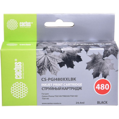 �������� CACTUS CS-PGI480XXLBK, ������