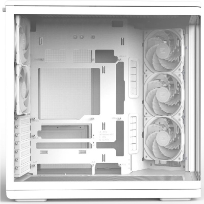 ������ ZALMAN MidTower P60 White (ATX, ��� ��, SIDE 3x120mm, REAR 2x120mm ARGB fan, 1xUSB Type C, 2xUSB 3.0) (Zalman P60 White)