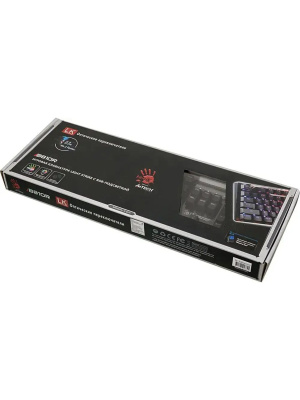 ���������� ��������� A4TECH Bloody B810R NetBee black (USB, 104 �������, �����������) (B810R (NETBEE))