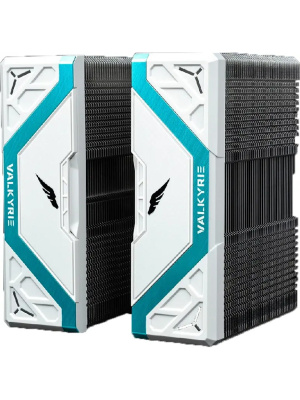 ����� Valkyrie DL125 Vind White / 6HPx6mm, 230W TDP, 2x120mm ARGB fans, 800-1850RPM, 80CFM, 29dBA / HW NA125-W
