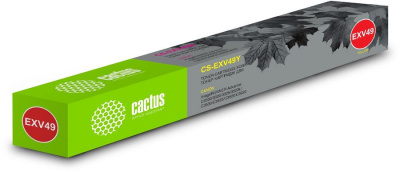 �������� �������� Cactus CS-EXV49Y ������ (19000���.) ��� Canon IR C3320/C3320i/C3325i/C3330i/C3500/C3520i MFP/C3525i MFP/C3530i MFP