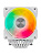 ����� upHere UE2TC8 White ARGB / 8HPx6mm, 280W TDP, dual tower, 2x120mm ARGB fans, 600-1650RPM, 68 CFM, 25dBA / UE2TC8