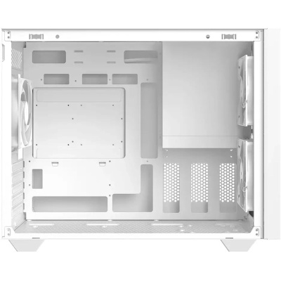 ������ Case ID-Cooling FLOW 500 AIR White mATX/win TG/2 fans/Gen2 Type C/CPU 180mm/GPU 403mm/ no PSU