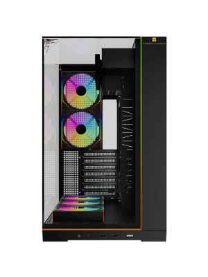 ������ Thermalright TR-A70 Vision FAN5-M / Black / TG / 5x120mm ARGB PWM Fans / ARGB Strip / 9.16'' LCD screen / USB TYPE-C / ATX  / TRA70VF5MB