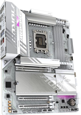 ����������� ����� Gigabyte B860 AORUS ELITE WIFI7 ICE ATX, Intel B860, LGA 1851, Ret