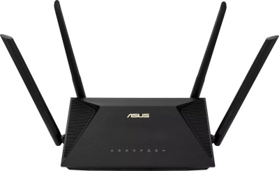 Wi-Fi ������ Asus RT-AX1800U, Wi-Fi 6, AX1800, 2.4/5���, 3 LAN, 1xUSB, ������