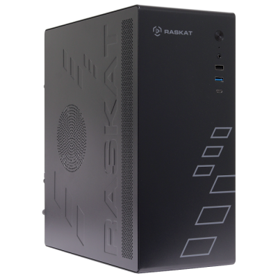 ��������� Raskat Standart 300 (Intel Core i3 12100, RAM 16Gb, SSD 480Gb, no OS, kb+ms, black) (Standart300128046)