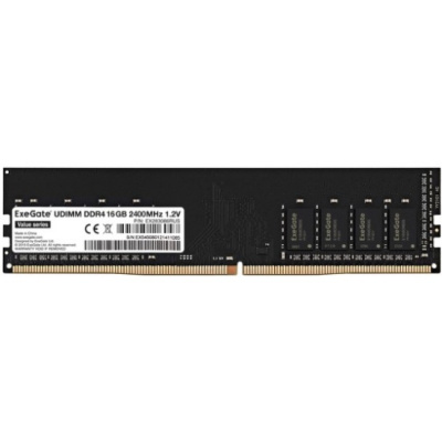����������� ������ ExeGate DDR4 8Gb 2400MHz pc-19200 Value EX283085RUS