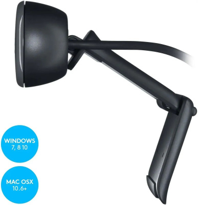 Web-������ Logitech HD Webcam C270, Black 960-000999
