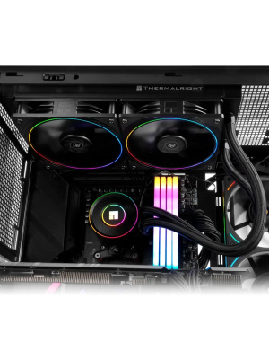 ������� �������� ���������� Thermalright Aqua Elite 240 V5 ARGB Black / 2x120mm ARGB PWM Fans / TRAE240V5AB