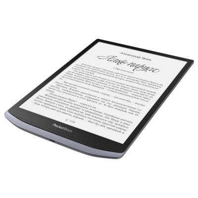 ����� ����������� PocketBook X Metallic Grey [10,3" E-Ink Carta ���������, ���������, 32Gb, Bluetooth, WiFi) (PB1040-J-RU)