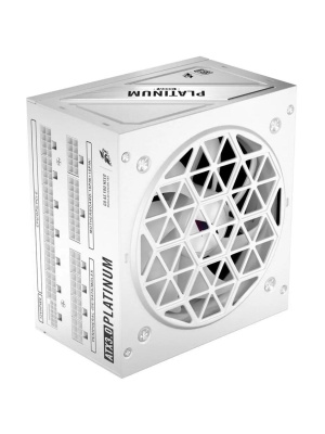 ���� ������� 1STPLAYER NGDP Platinum 1000W White / ATX3.0, APFC, 80 PLUS Platinum, SR + LLC + DC-DC, 120mm fan, full modular / HA-1000BA3-WH