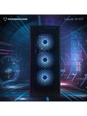 ��������� ���� Fragmachine Liquid 5107, Intel Core i5-13400F/32 �� DDR5/2048 �� SSD/NVIDIA GeForce RTX 4070 SUPER (12 ��)/Windows 10 Pro, ������ (L5134R4070S)
