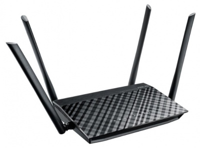 ������ ASUS RT-AC1200 802.11ac 2.4/5��� 1167Mbps 4xLAN USB