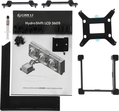 ������� �������� ���������� Lian-Li HydroShift LCD 360S Soc-AM5/AM4/1700 Al+Cu LCD 330W Ret (G89.GHSLCD36SB.R0)