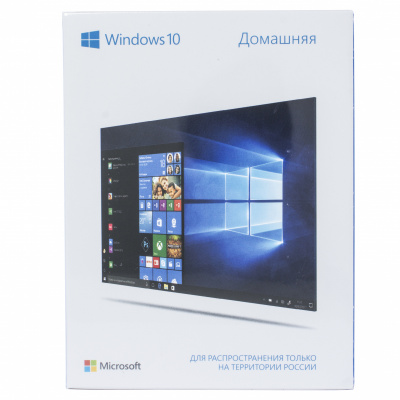 ������������ ������� Microsoft Windows 10 Home 32, 64 bit SP2 Rus Only USB RS (HAJ-00073)