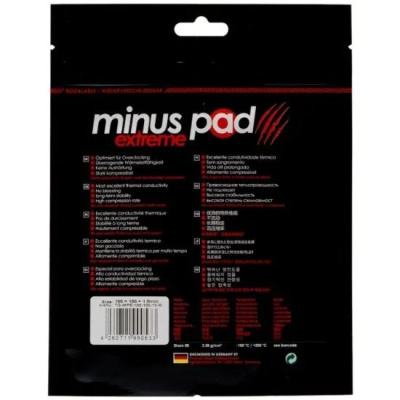 �������������� Thermal Grizzly Minus Pad Extreme TG-MPE-100-100-10-R (100x100x1mm)