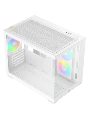 ������ Ocypus Gamma C54 WH ARGB, MATX, USB3.0*1+USB2.0*2, SIDE 2x120mm ARGB, REAR 1x120mm ARGB