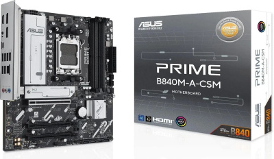 ����������� ����� Asus PRIME B840M-A-CSM Socket AM5 AMD B840 , mATX, 90MB1J10-M0EAYC Ret