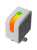 ����� upHere UP1TC4 White / 4HPx6mm, 230W TDP, single tower, 1x120mm fan, 600-1650RPM, 68 CFM, 25dBA, ARGB cover / UP1TC4