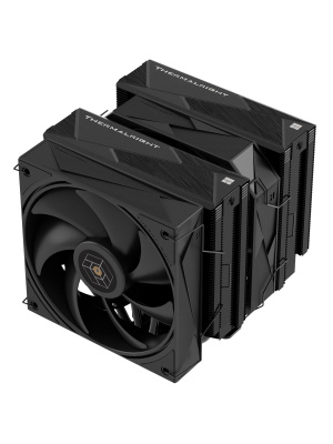 ����� Thermalright Royal Pretor 130 Black Soc-AM5/AM4/1200/1700/1851 ������ 4-pin 29.4dB Al+Cu Ret (RP130-BL)