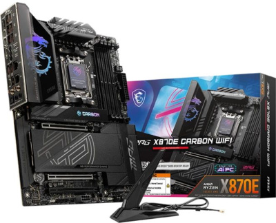����������� ����� MSI MPG X870E CARBON WIFI, SocketAM5, AMD X870E, ATX, Ret