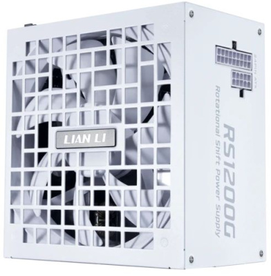 ���� ������� Lian Li RS1200G / White / ATX 3.1, 1200W, 80 PLUS Gold, PCIe 5.1, APFC, USB HUB, 135mm FDB Fan, Fully Modular / G9P.RS1200G.WH00.RU