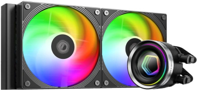 ������� �������� ���������� ID-Cooling FX240 Infinity ARGB Soc-AM5/AM4/1151/1200/2066/1700 ������ 4-pin + 3-pin 27.2dB Al+Cu 300W Ret