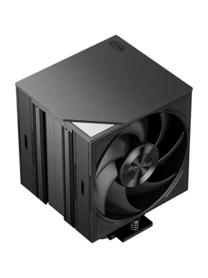 ����� PCCooler RZ700D BK (270W, 4-pin PWM, 159.5mm, Al/Cu, 7x6mm, 2x120mm, 79.8CFM, 35.9dBA, 2400RPM, S: 1851/1700/1200/115X, AM5/AM4, black)