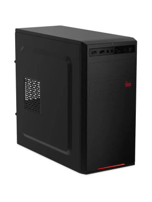 ��������� ���� iRU Planio 310H6SE MT, Intel Core i3-12100F/8 �� DDR4/256 �� SSD/NVIDIA GeForce GT 610 (2 ��)/��� ��, ������ (2187985)