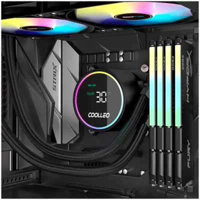 ������� �������� ���������� Coolleo ICE Fairy DIG 240 LITE BK (DIG-240-LITE-BK)