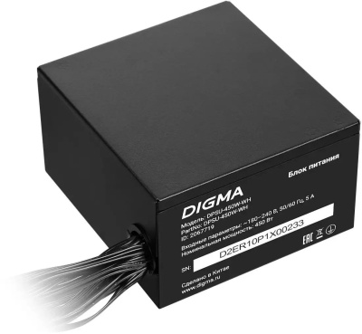 ���� ������� Digma DPSU-450W-WH, 450��, 120��, ������, retail