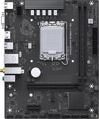 ����������� ����� Maxsun Challenger B760M-F WIFI, B760, LGA1700, mATX, Ret (6940709661604)